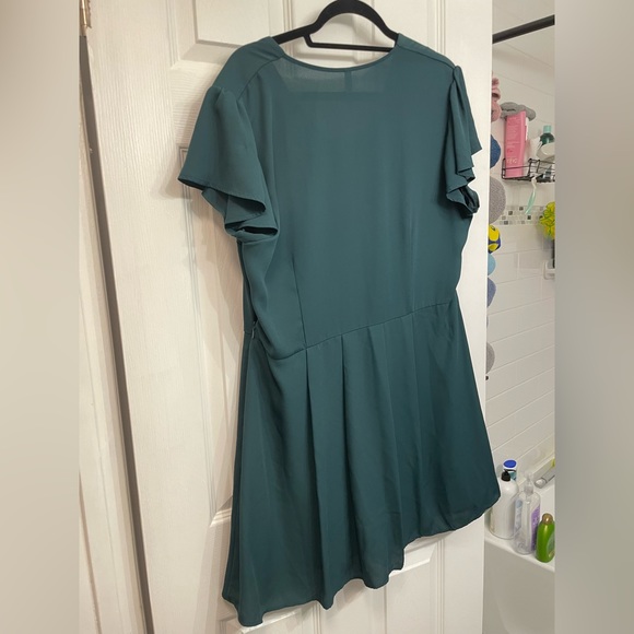 Green Plus Size (XXL) Xhilaration Fit & Flare Dress 👗 - Picture 10 of 13
